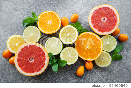 Fresh summer fruits Fresh summer fruits 95460649