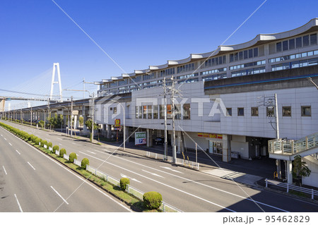 名古屋市港区　あおなみ線　金城ふ頭駅 95462829