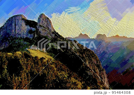 スイスの風景 95464308