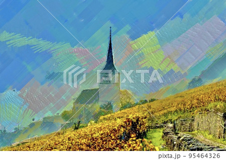 スイスの風景 95464326