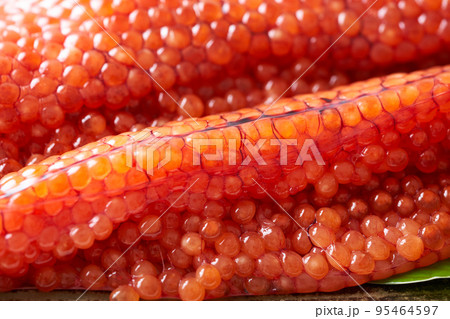 北海道産　生筋子（白鮭） 95464597