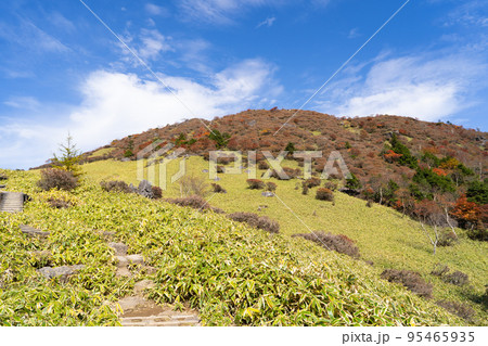 登山道から見た丸山日光の霧降高原） 95465935