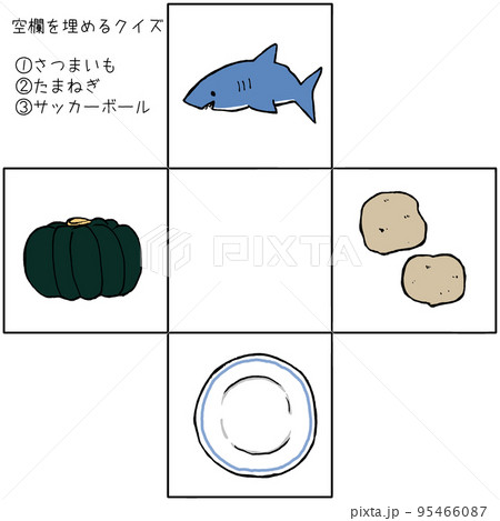 空欄を埋めるクイズ 95466087