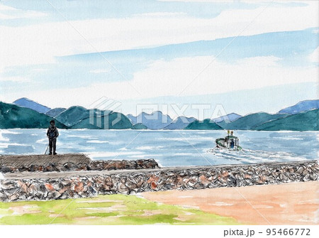冬の海 95466772