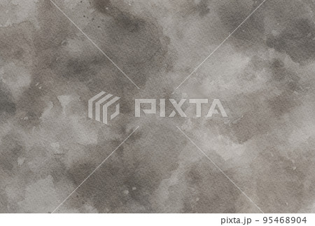 背景素材_水彩テクスチャ_灰色 背景素材_水彩テクスチャ_灰色 95468904