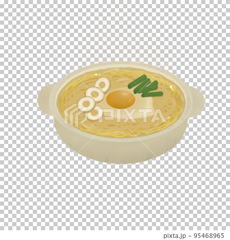 Kochi specialty nabeyaki ramen Kochi specialty nabeyaki ramen 95468965