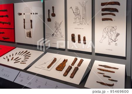 Busan museum collection of artifacts and relics in Busan South Korea 95469600