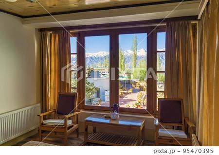 ラダック・レー Omasila Hotelの客室 / Leh, India 95470395