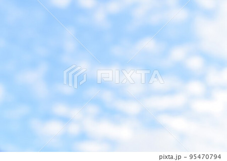 ひつじ雲 デフォーカス ひつじ雲 デフォーカス 95470794