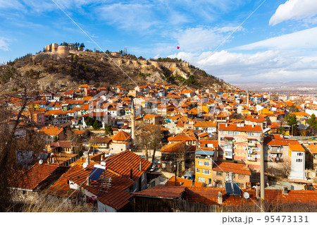 Turkish city of Kutahya with views of the castle Turkish city of Kutahya with views of the castle 95473131