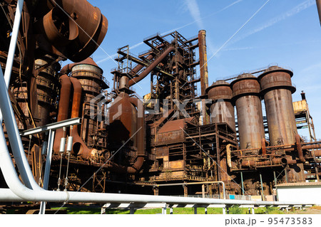 Old steel factory in area Dolni Vitkovice 95473583