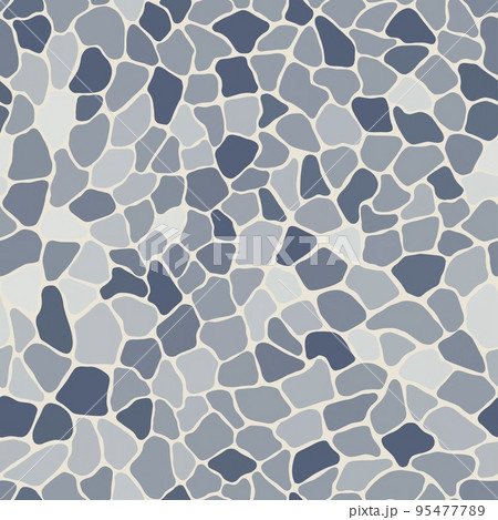 Terrazzo modern trendy colorful seamless pattern with chaotic small pieces 95477789
