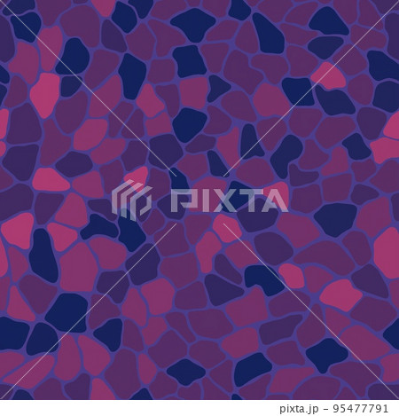 Terrazzo modern trendy colorful seamless pattern with chaotic small pieces 95477791