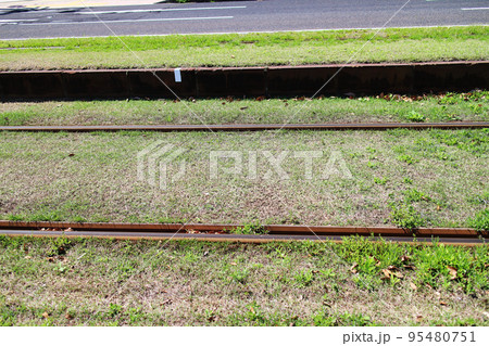 市電の線路のイメージ 95480751