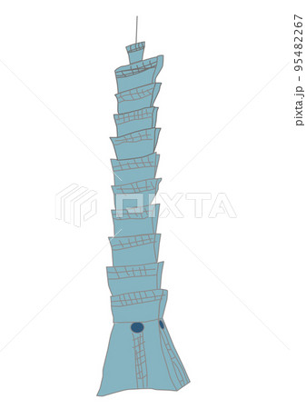 台湾の小学生が描いた台北101 台湾の小学生が描いた台北101 95482267