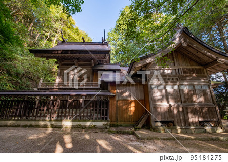 楽々福神社　本殿　鳥取県日野郡日南町印賀 95484275