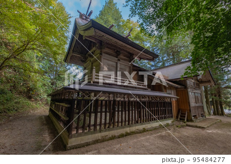 楽々福神社　本殿　鳥取県日野郡日南町印賀 95484277