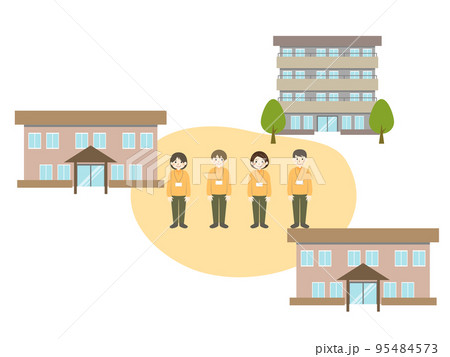 限られた介護士と介護施設 95484573