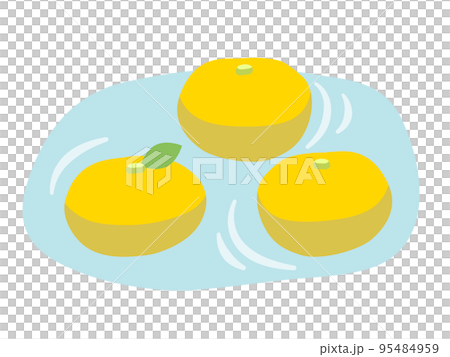 Yuzu and hot water 95484959