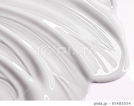 Glossy white cosmetic texture as beauty make-up product background, cosmetics and luxury makeup brand design concept Glossy white cosmetic texture as beauty make-up product background, cosmetics and luxury makeup brand design concept 95485054