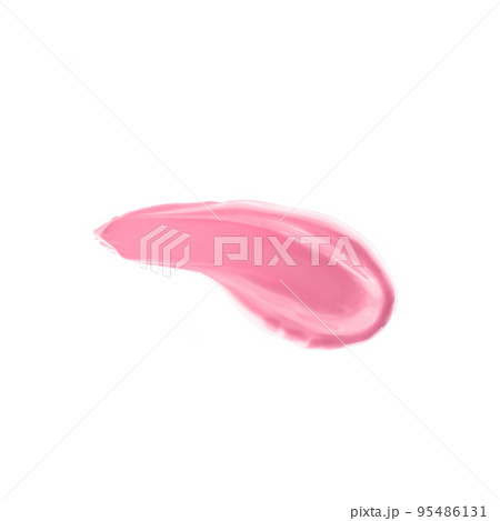 Pastel pink beauty swatch, skincare and makeup cosmetic product sample texture isolated on white background, make-up smudge, cream cosmetics smear or paint brush stroke closeup Pastel pink beauty swatch, skincare and makeup cosmetic product sample texture isolated on white background, make-up smudge, cream cosmetics smear or paint brush stroke closeup 95486131