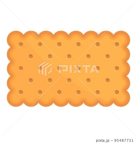 Biscuit icon cartoon vector. Cookie food. Snack sugar 95487731