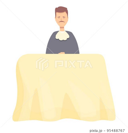 Culinary menu icon cartoon vector. Food critic. Guest drink Culinary menu icon cartoon vector. Food critic. Guest drink 95488767