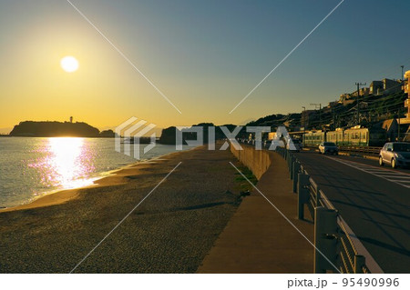 湘南夕景 95490996