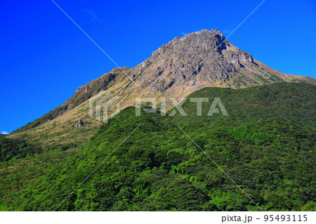 【長崎県】晴天の雲仙岳(平成新山) 【長崎県】晴天の雲仙岳(平成新山) 95493115