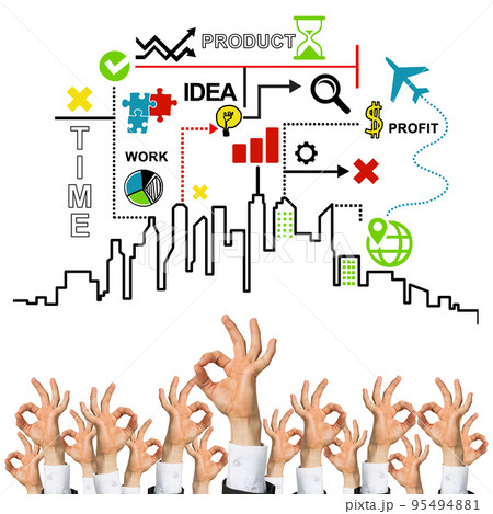 Business and teamwork concept 95494881