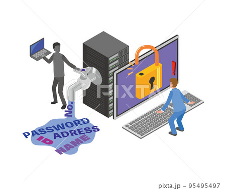 サイバー攻撃による情報漏洩 95495497