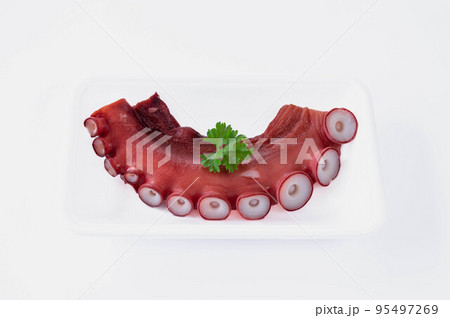 茹でたタコの足 95497269