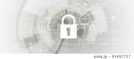 Cybersecurity and information or network protection. Future technology web services for business and internet project Cybersecurity and information or network protection. Future technology web services for business and internet project 95497757