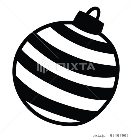 Isolated Christmas Ball 95497992