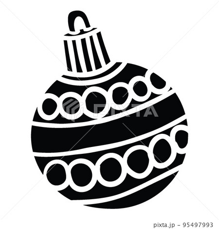 Isolated Christmas Ball Isolated Christmas Ball 95497993