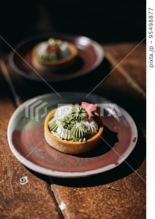 Green Tea Tart. Green Tea Tart. 95498877