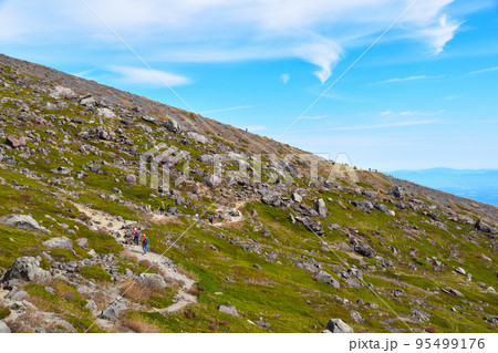 秋　那須岳登山道 95499176