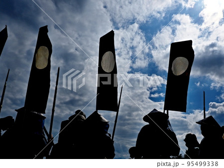 武将のシルエット 武将のシルエット 95499338