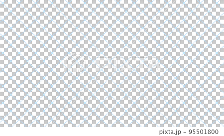 水色のリボンチェック模様　16：9 95501800