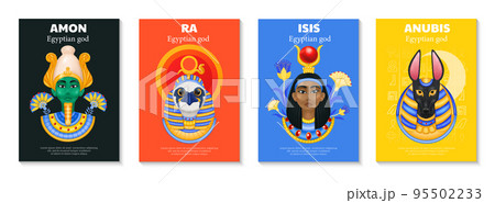 Egyptian Gods Vertical Posters 95502233