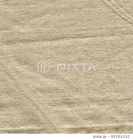 Brown linen cloth texture 95503132