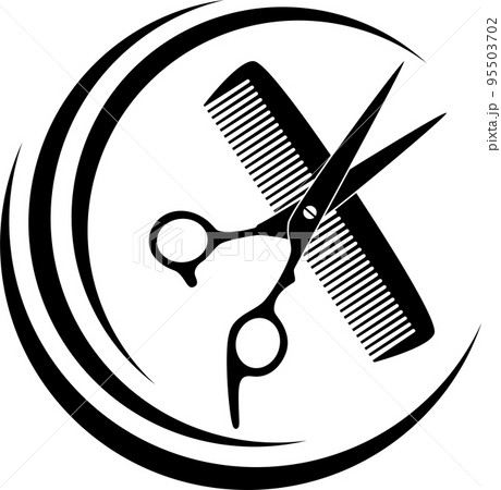 Comb, Scissors, Barber, Logo 95503702