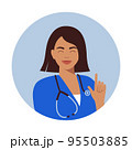 Doctor consultan, medical worker icon 95503885