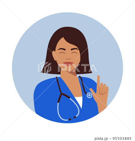 Doctor consultan, medical worker icon 95503885