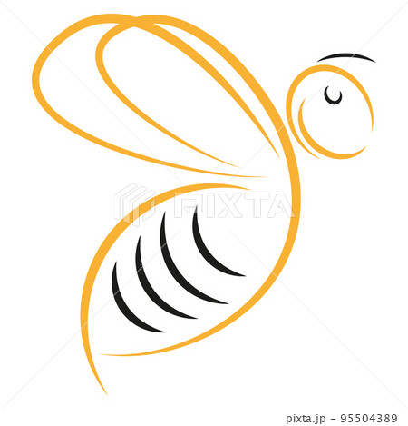 Bee, Bumblebee, Animal, Insect, Logo, Icon 95504389
