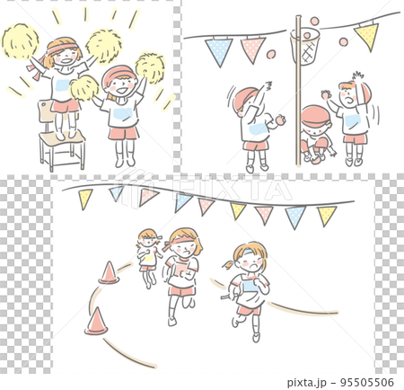 運動會的孩子們 運動會的孩子們 95505506