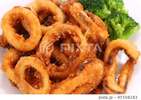 イカリング　イカのフライ　揚げ物 95508283
