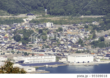 三原 筆影山展望広場からの眺望 糸崎周辺 広島県三原市 三原 筆影山展望広場からの眺望 糸崎周辺 広島県三原市 95509018
