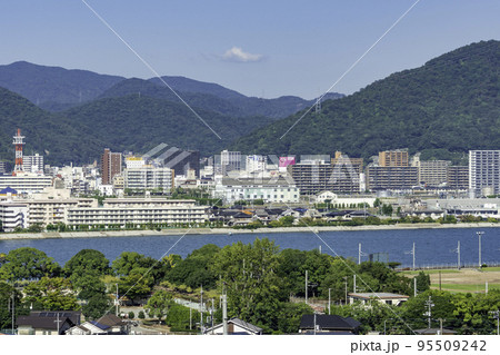 三原の町並み　円一町周辺　広島県三原市 95509242