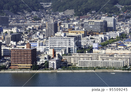 三原の町並み　円一町周辺　広島県三原市 95509245